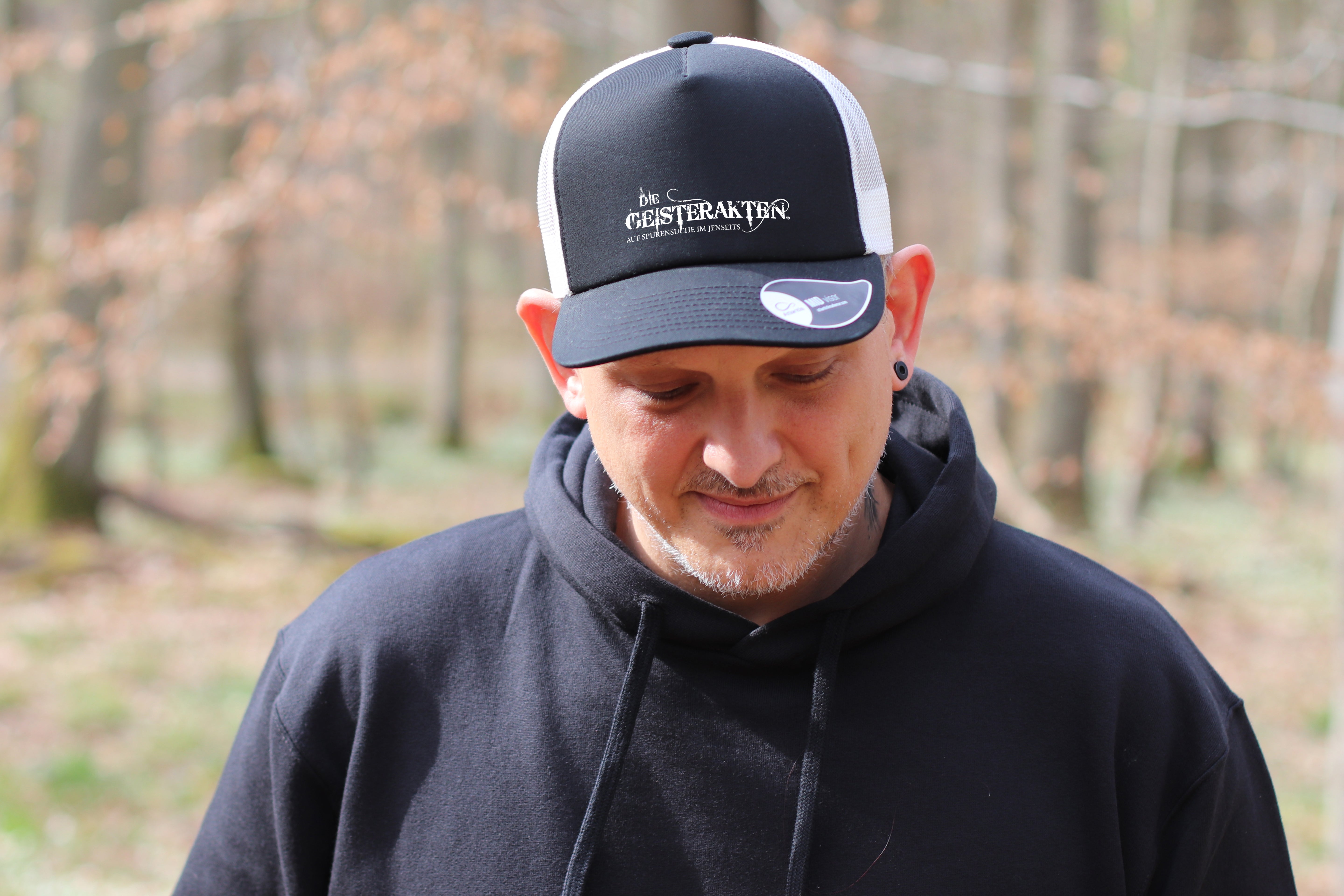 Trucker-Cap – Motiv "Geisterakten" (one-size)