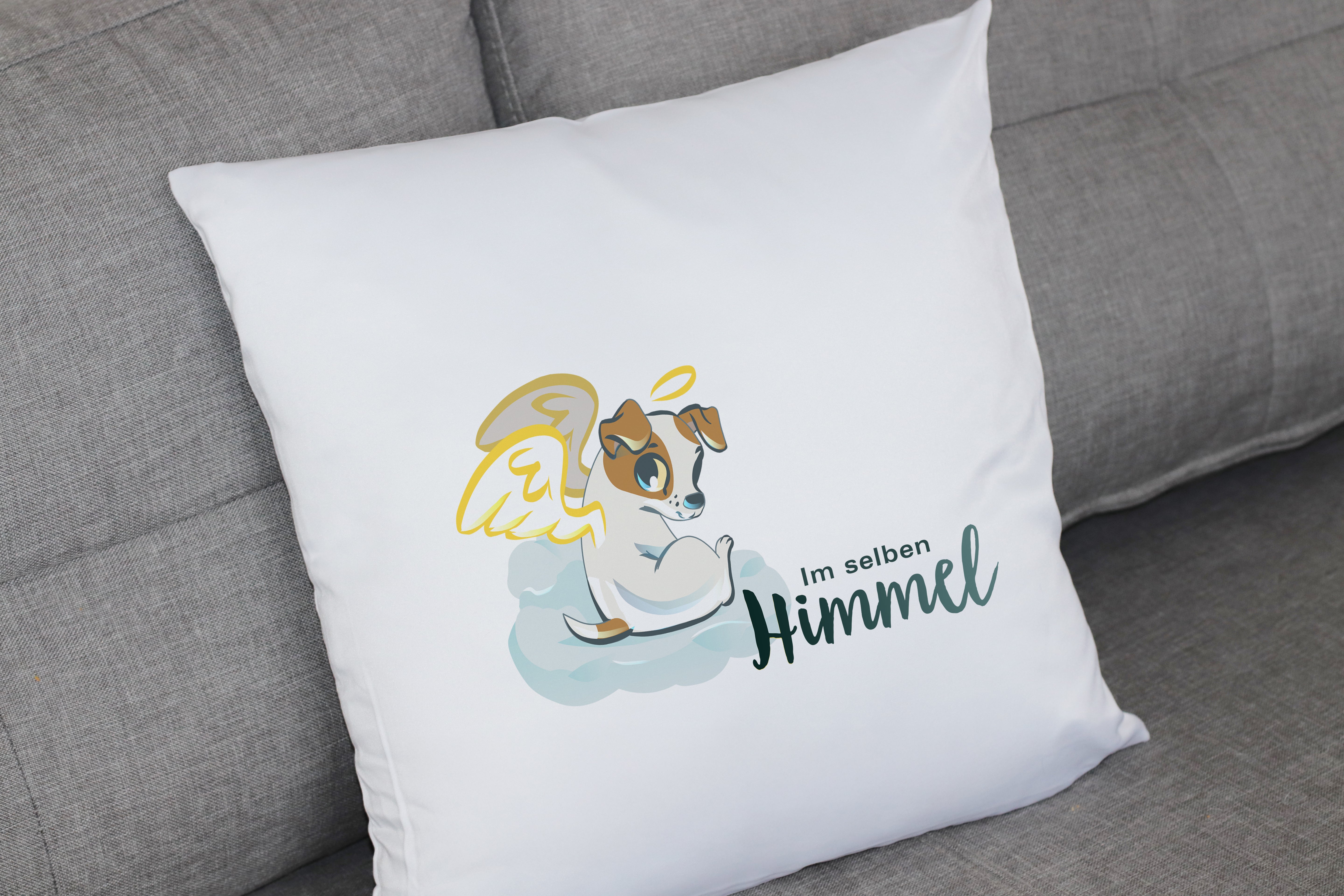 Kissen (40x40 cm) – Motiv "Im selben Himmel 03"
