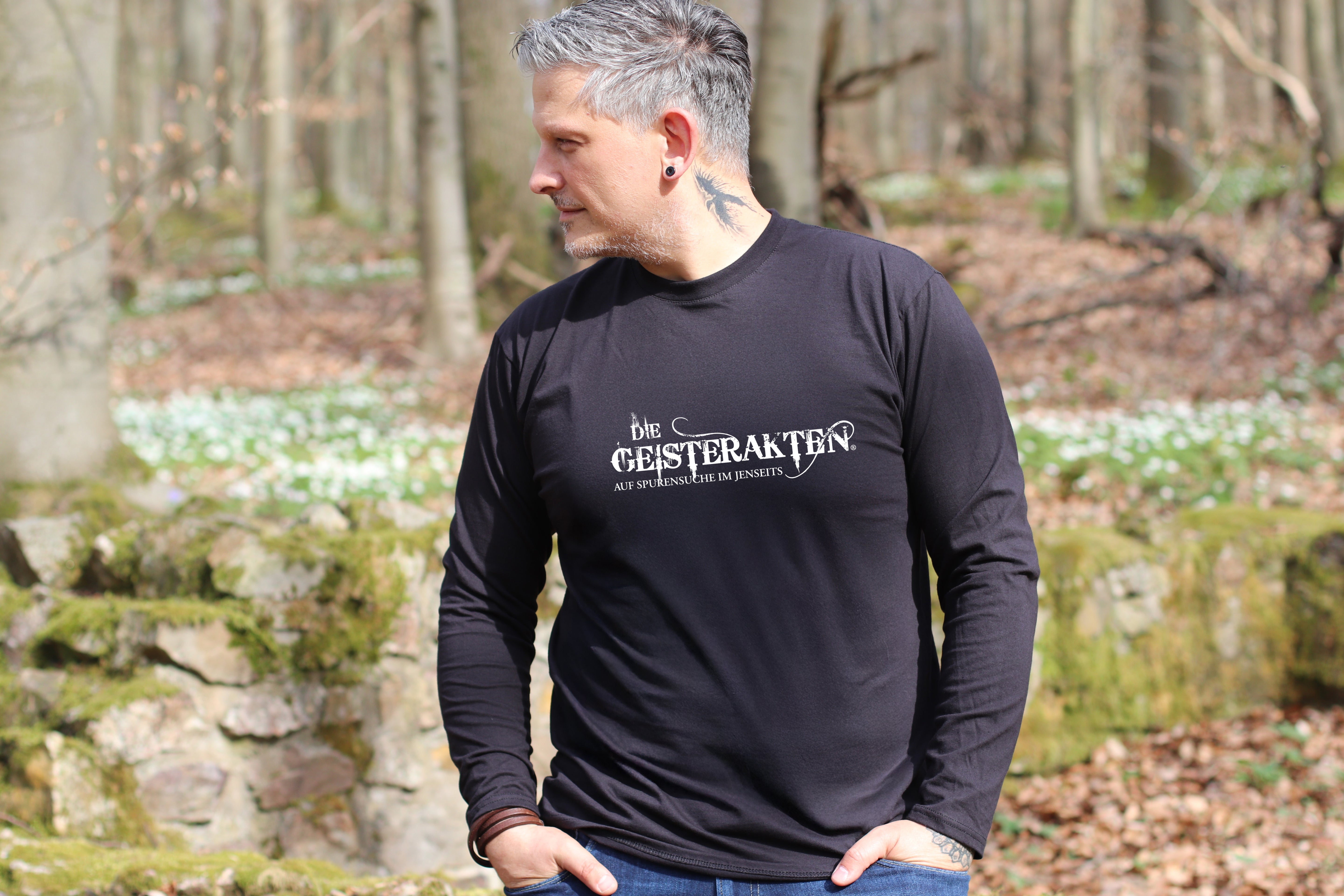 Longsleeve Shirts (Unisex) – Motiv "Geisterakten Logo"