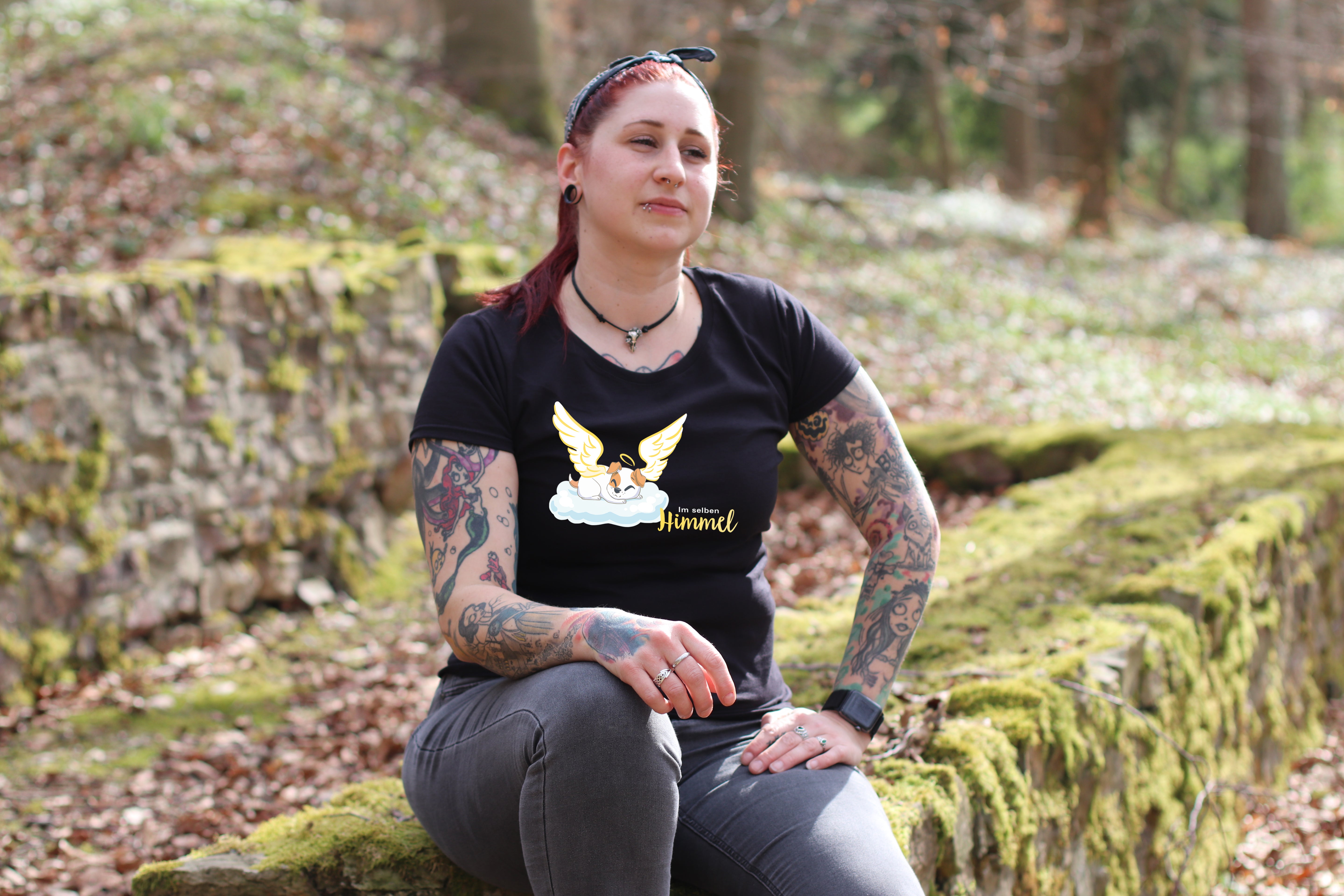 T-Shirt Damen – Motiv "Im selben Himmel 02"