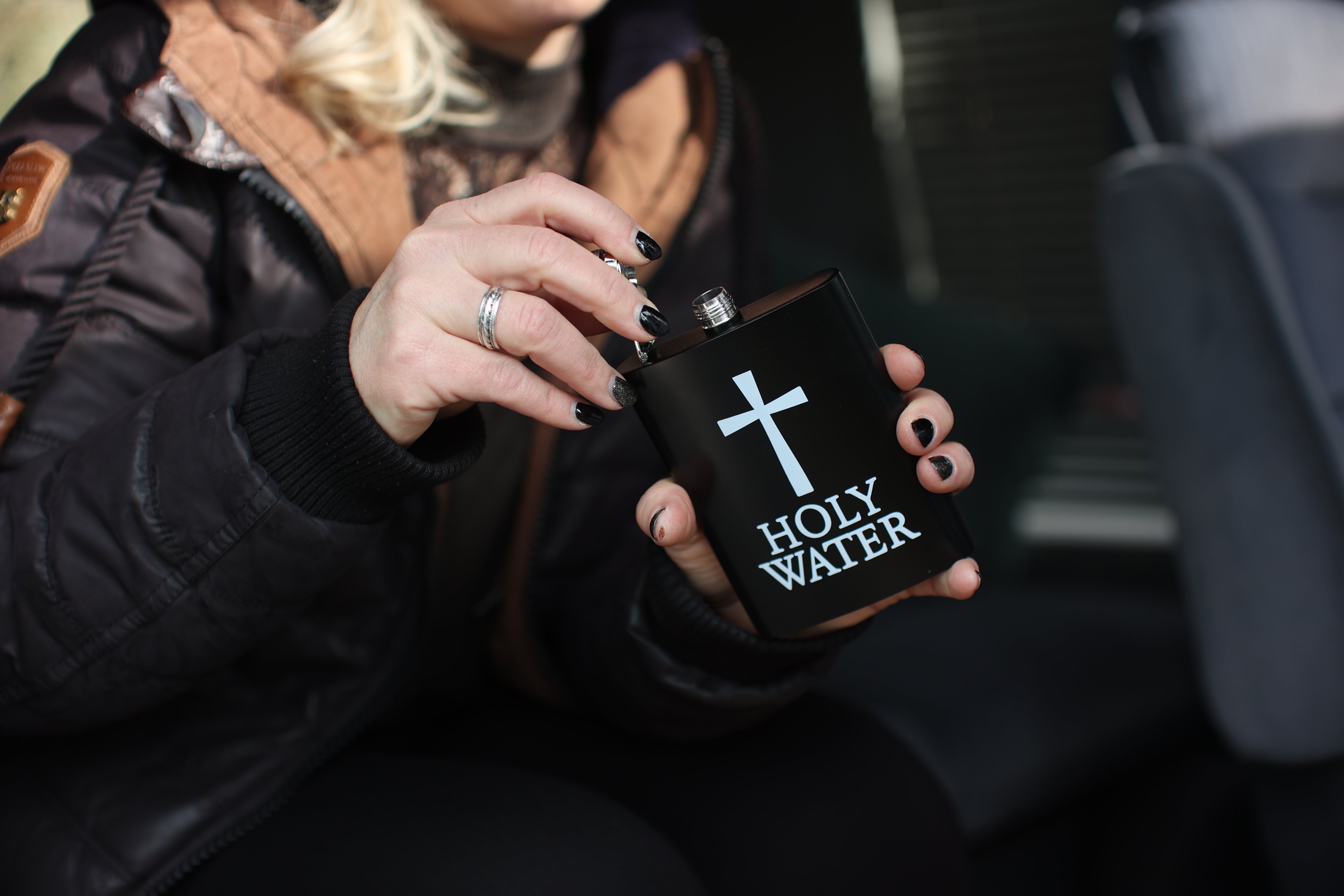 Edelstahlflasche "Holy Water" (Handsigniert von Daniel & Stephan – Nur 25 Stück!)
