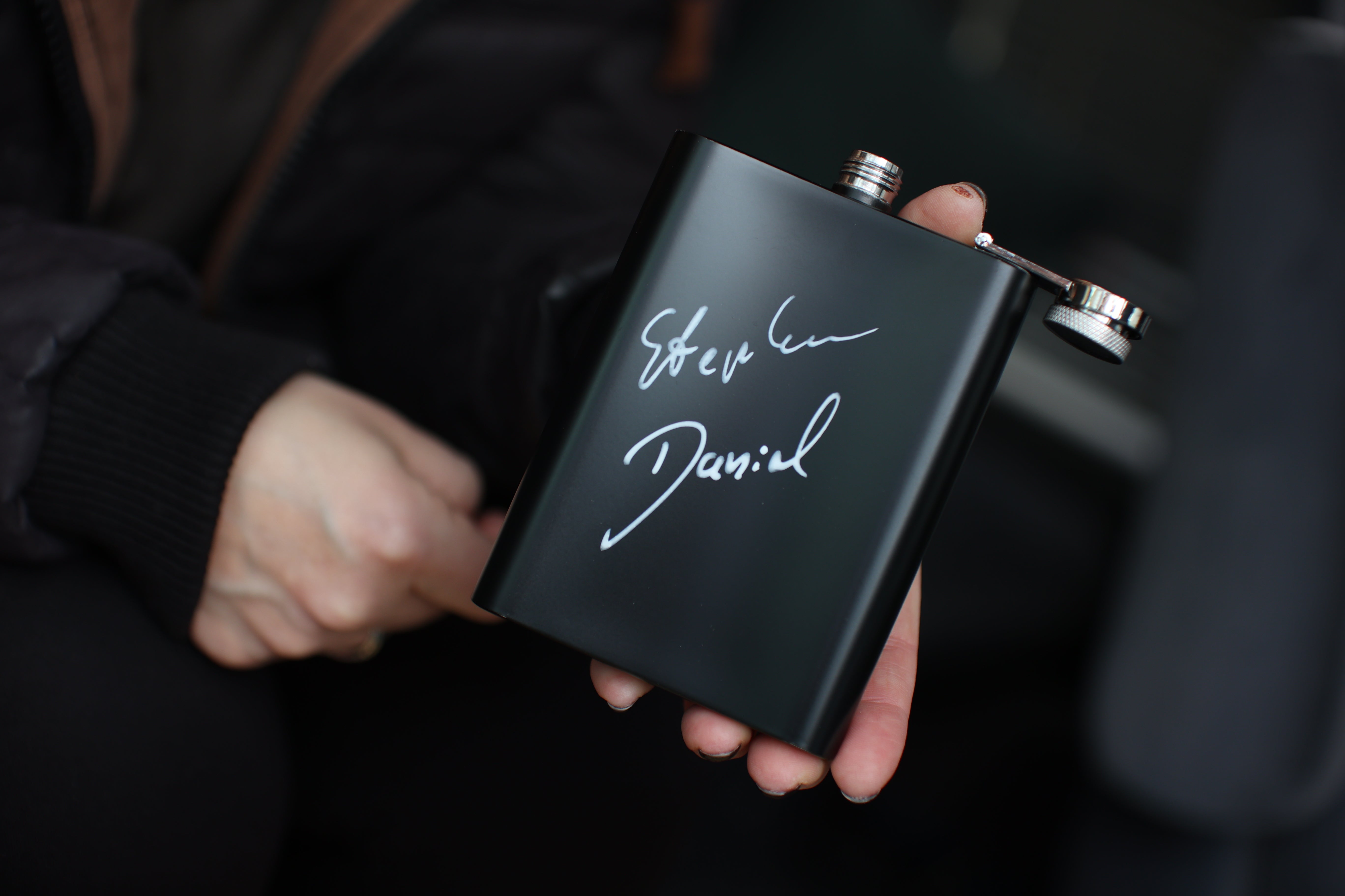 Edelstahlflasche "Holy Water" (Handsigniert von Daniel & Stephan – Nur 25 Stück!)