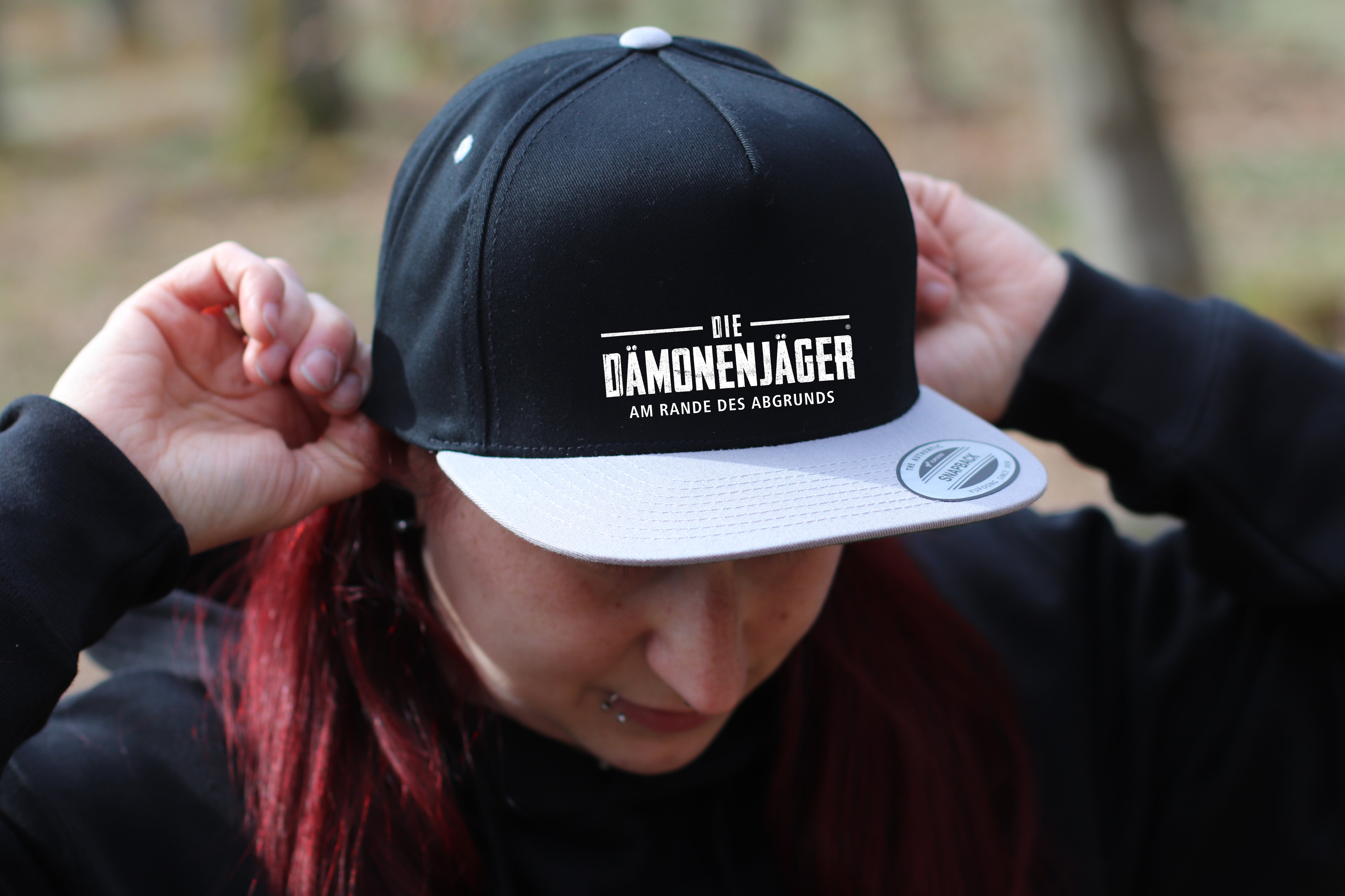 Snapback-Cap – Motiv "Dämonenjäger" (one-size)