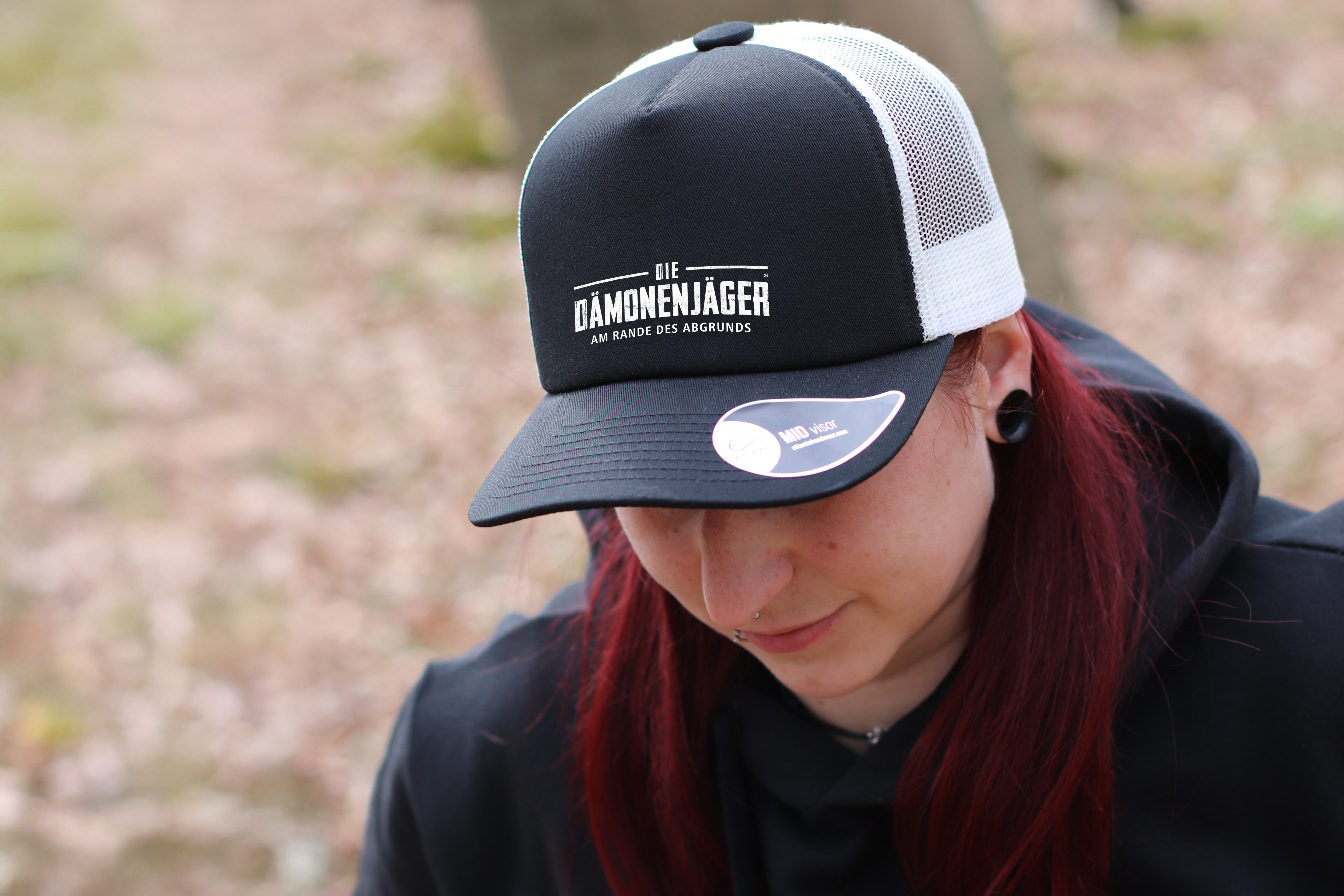 Trucker-Cap – Motiv "Dämonenjäger" (one-size)