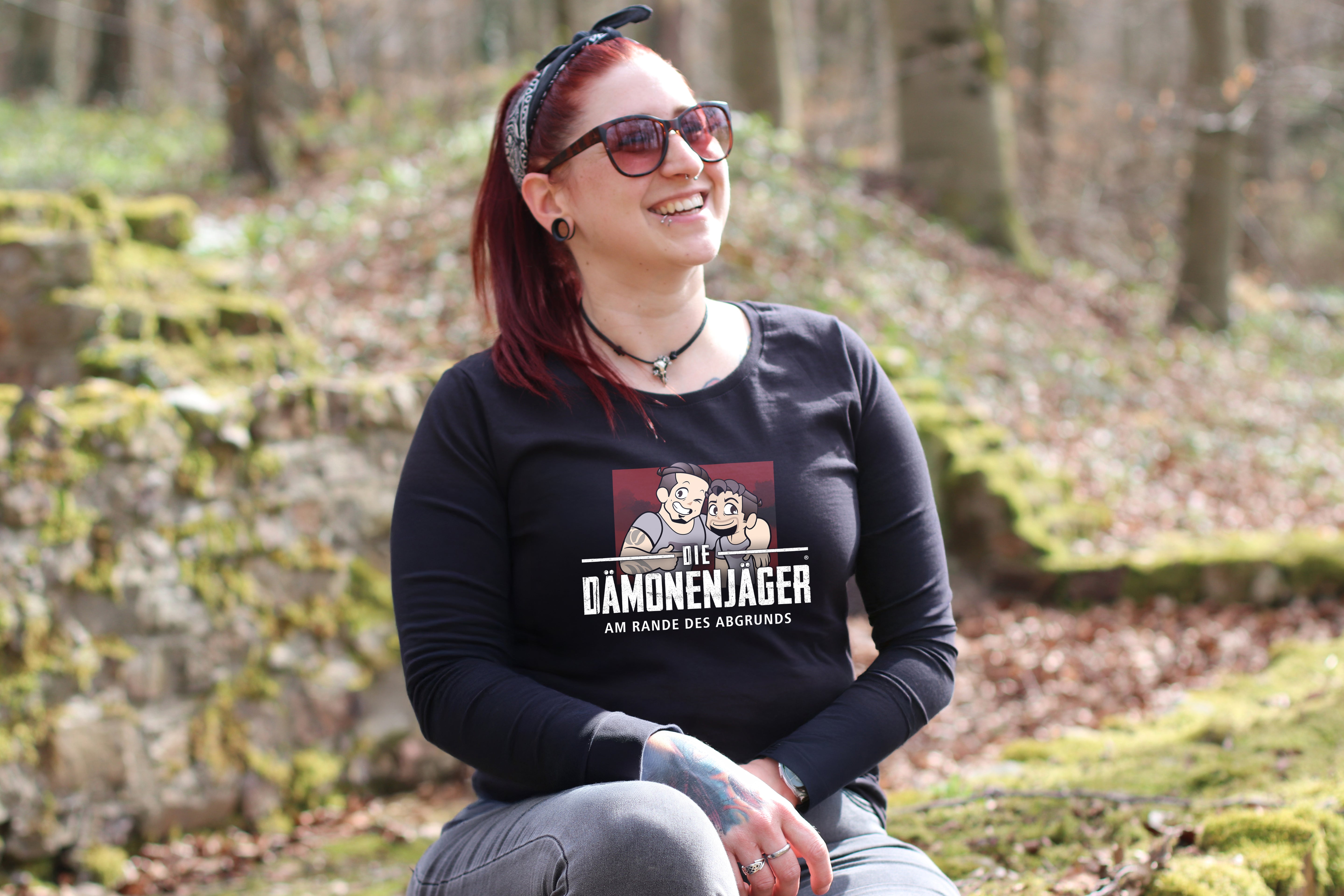 Longsleeve Shirts (Unisex)  – Motiv "Dämonenjäger 05"