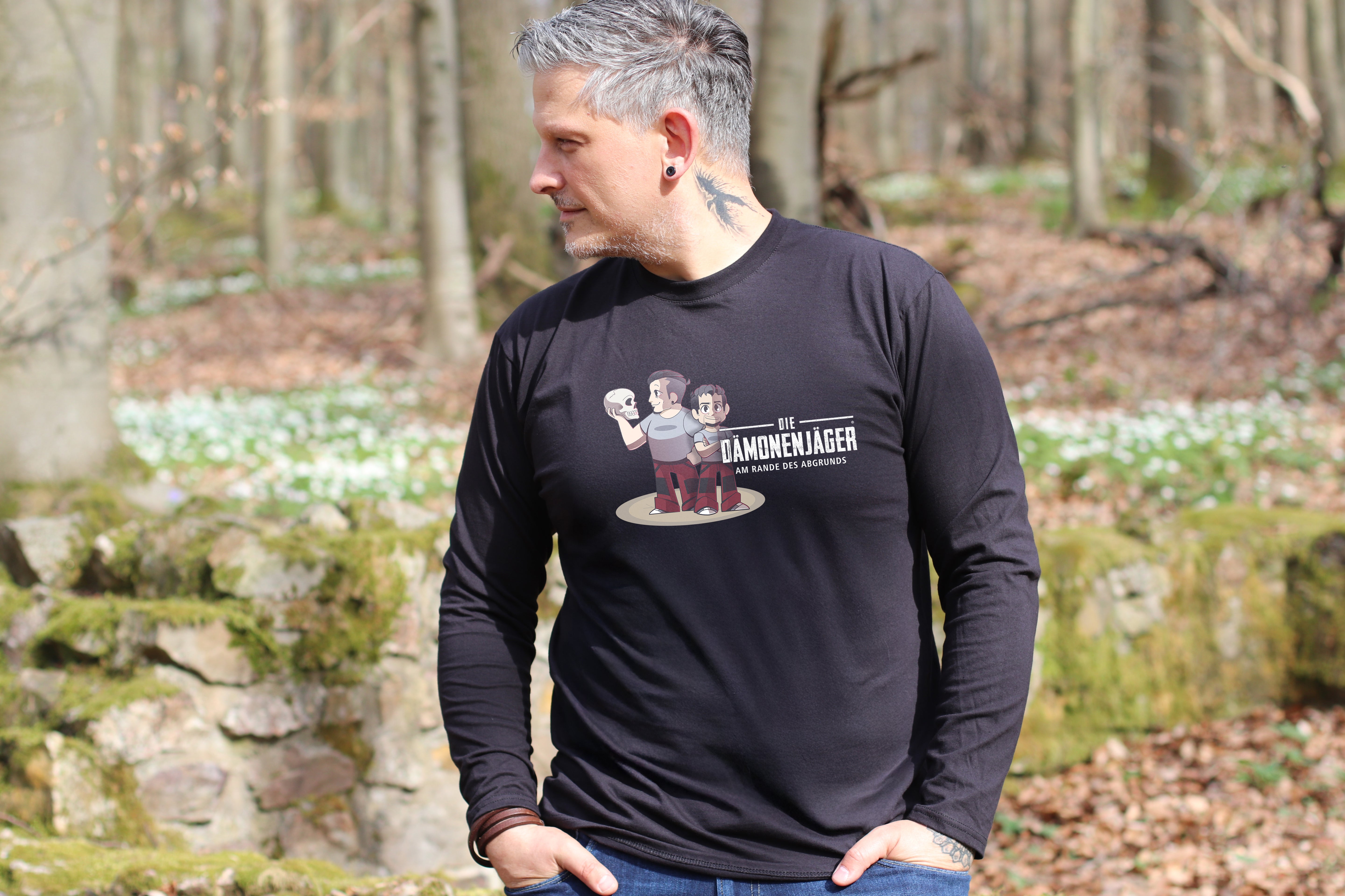 Longsleeve Shirts (Unisex)  – Motiv "Dämonenjäger 04"