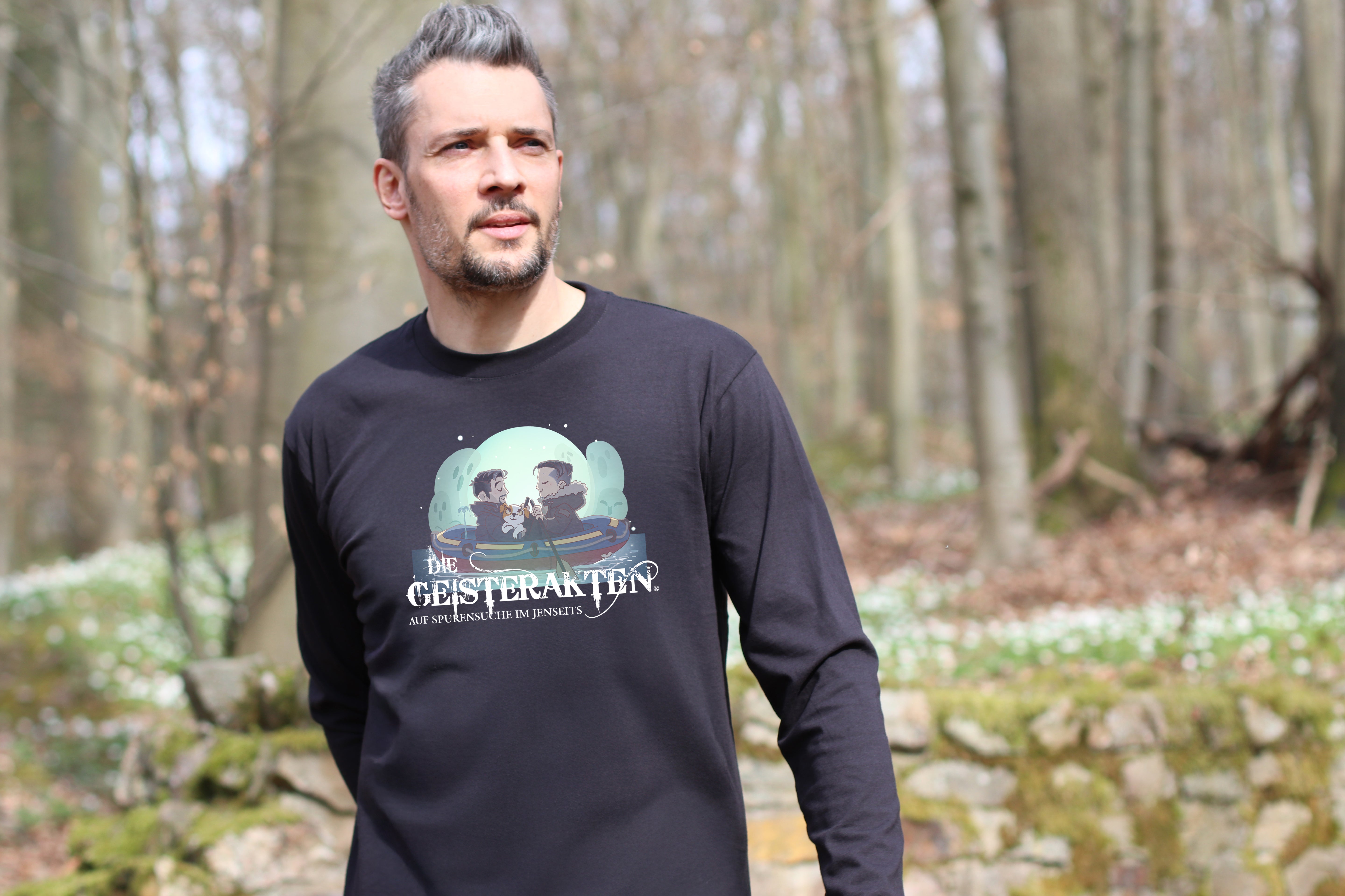 Longsleeve Shirts (Unisex)  – Motiv "Geisterakten 03"