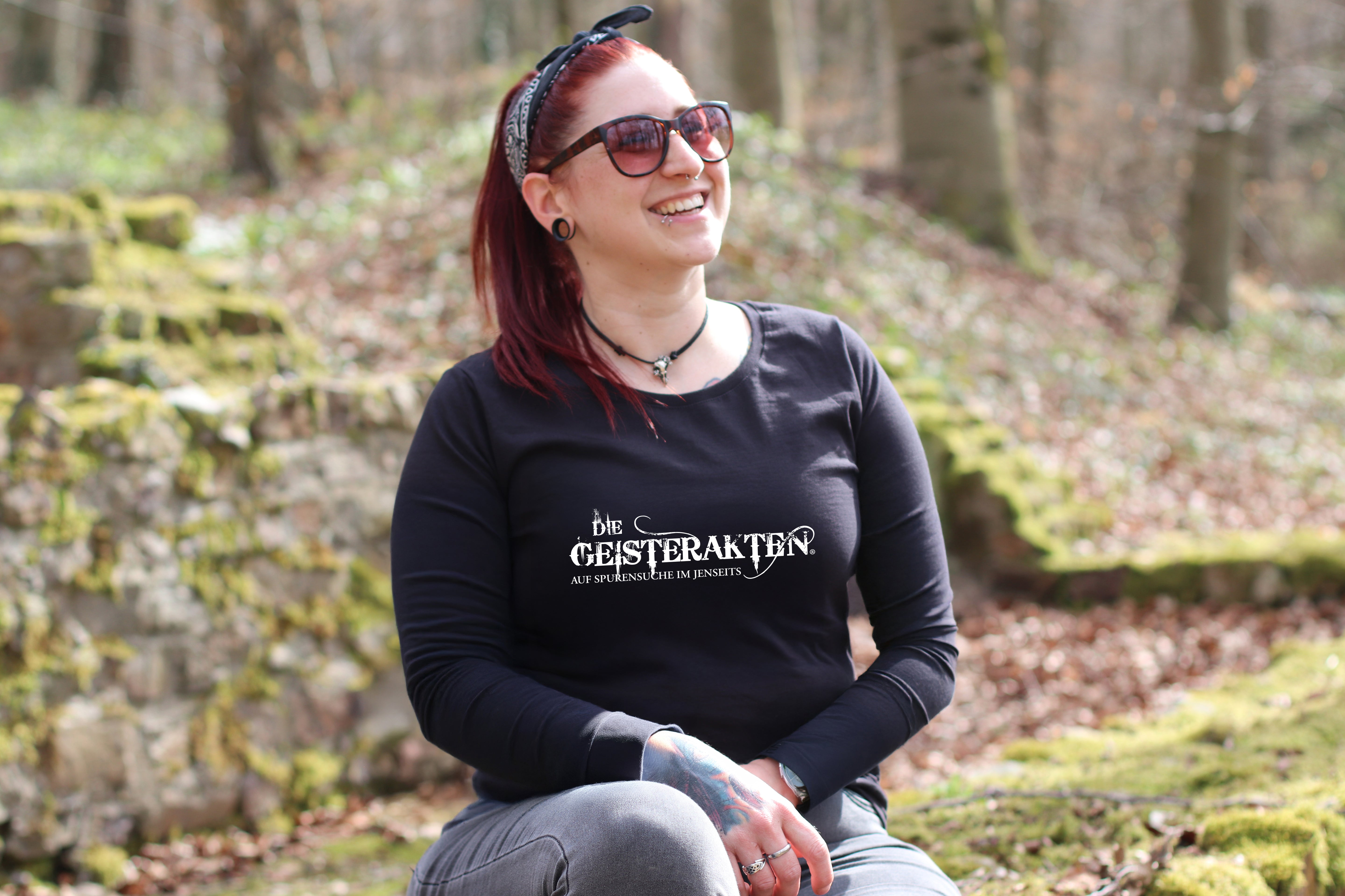 Longsleeve Shirts (Unisex)  – Motiv "Geisterakten Logo"