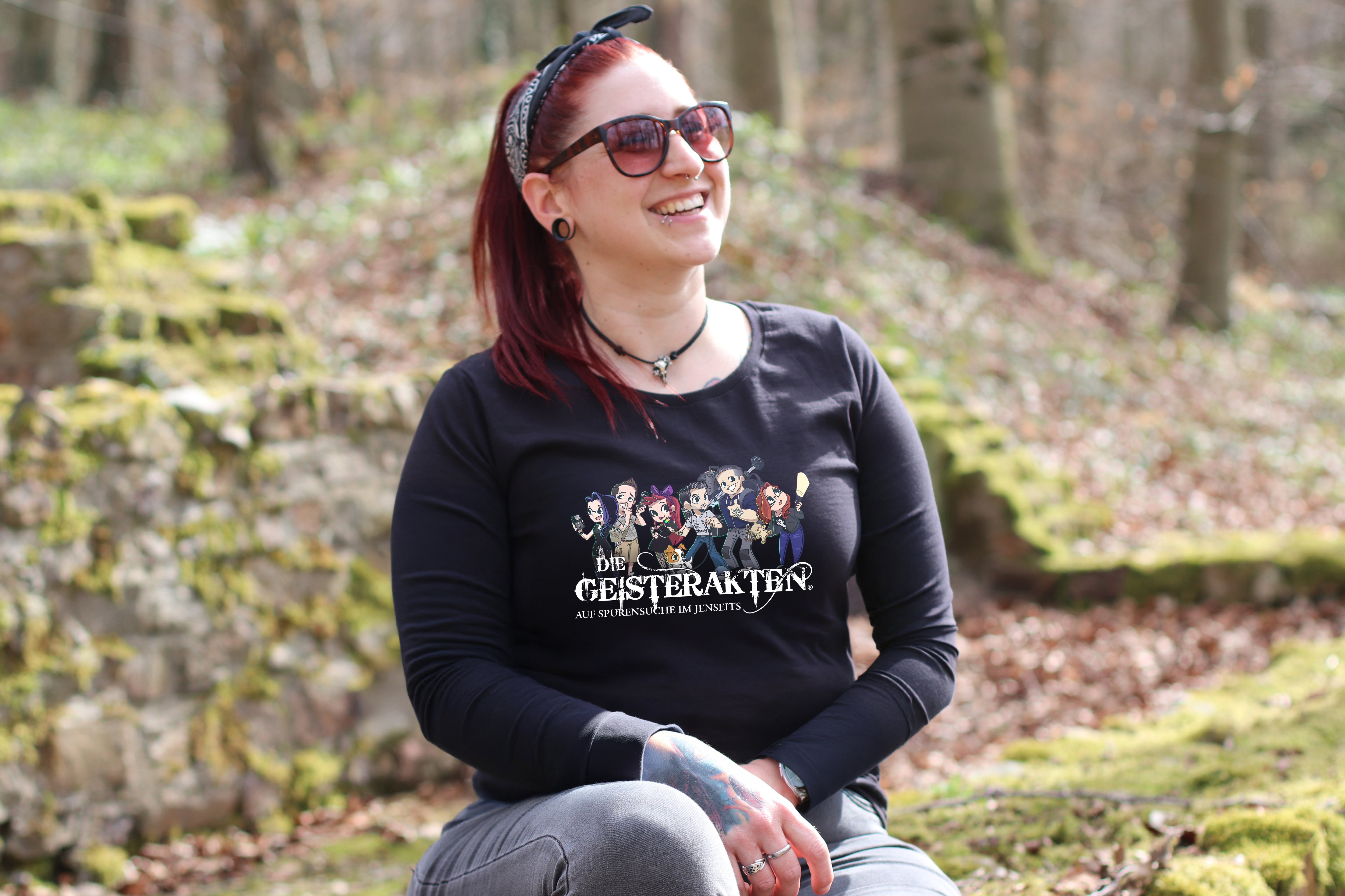 Longsleeve Shirts (Unisex)  – Motiv "Geisterakten 02"