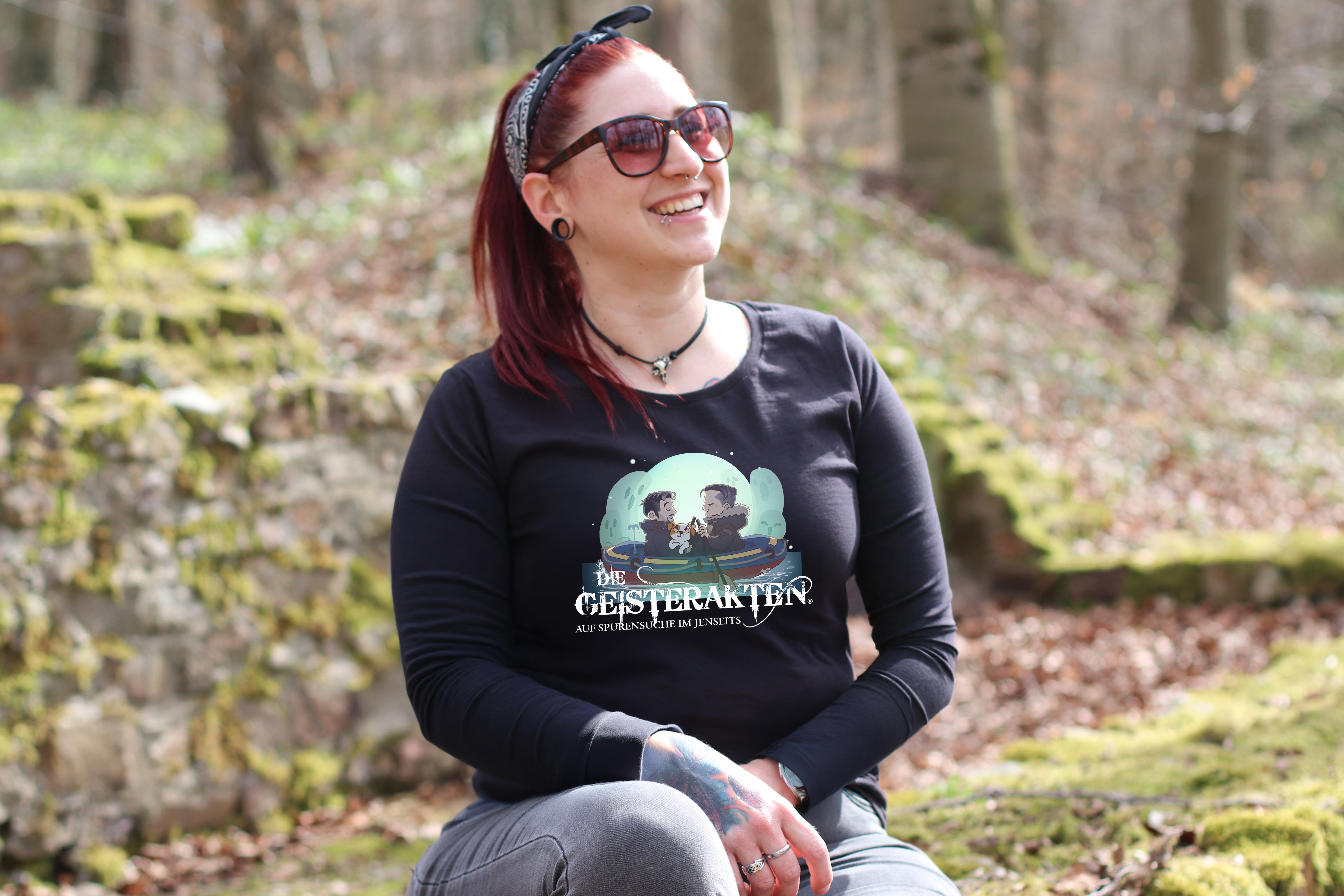 Longsleeve Shirts (Unisex)  – Motiv "Geisterakten 03"