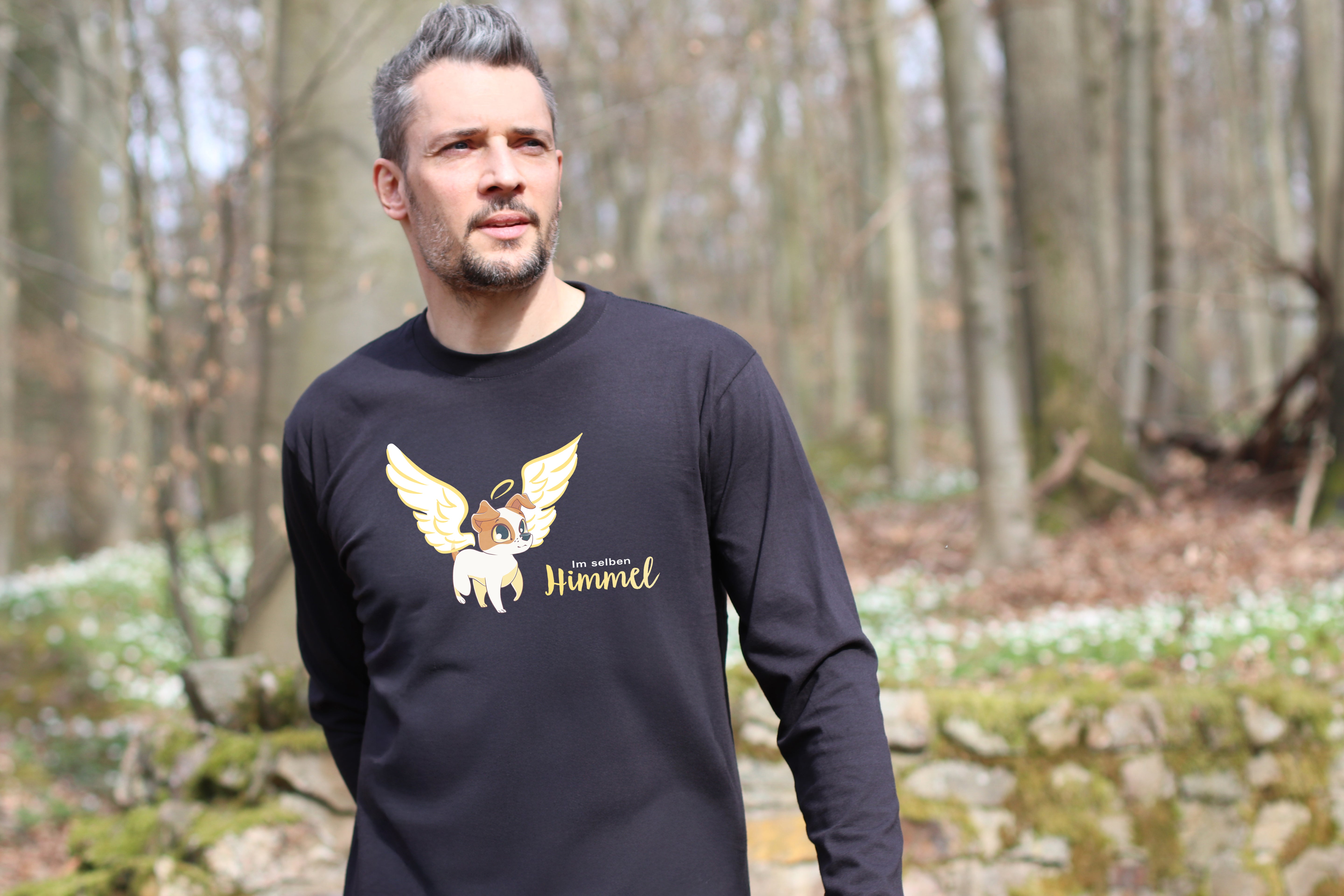 Longsleeve Shirts (Unisex)  – Motiv "Im selben Himmel 01"
