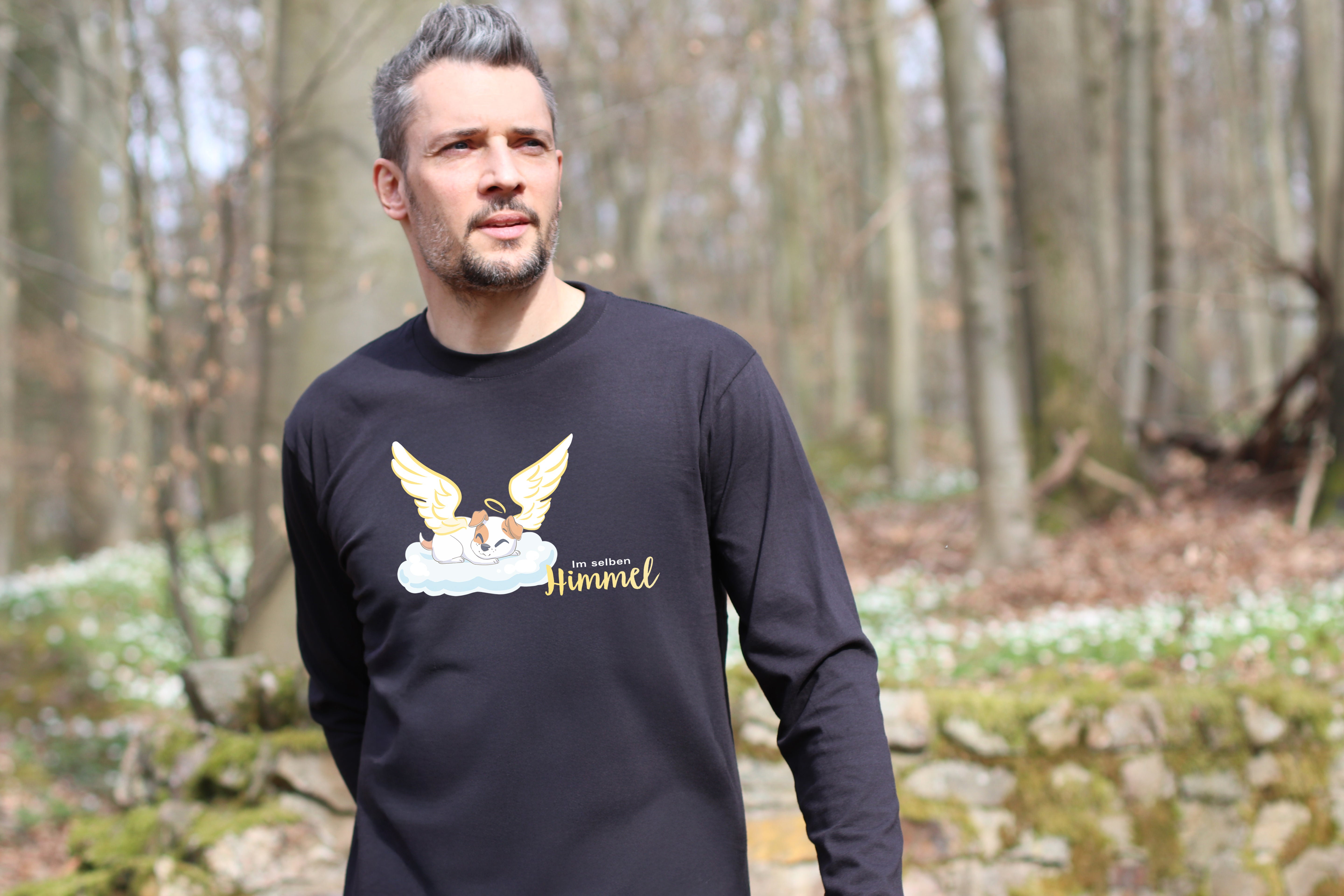 Longsleeve Shirts (Unisex)  – Motiv "Im selben Himmel 02"