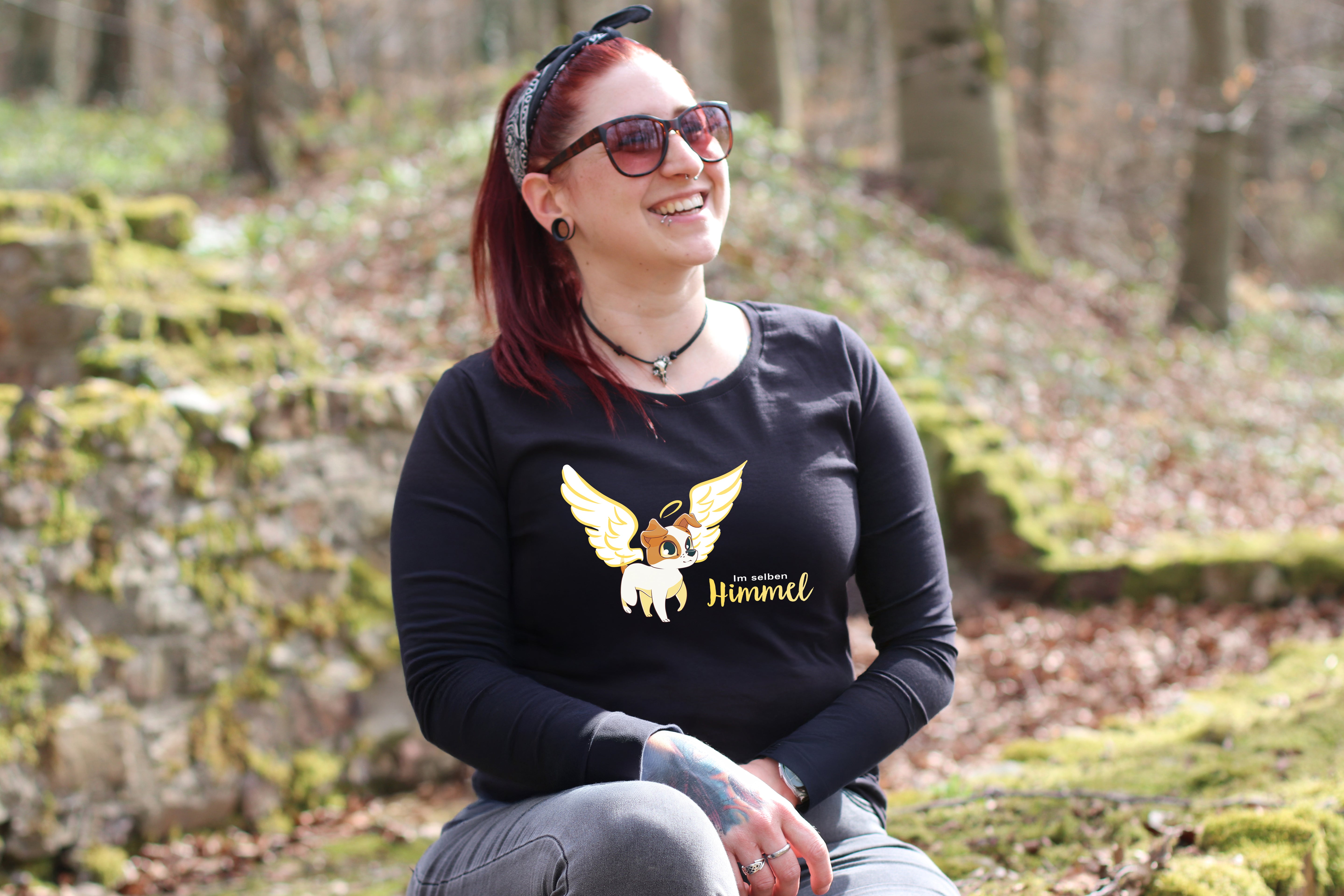 Longsleeve Shirts (Unisex)  – Motiv "Im selben Himmel 01"