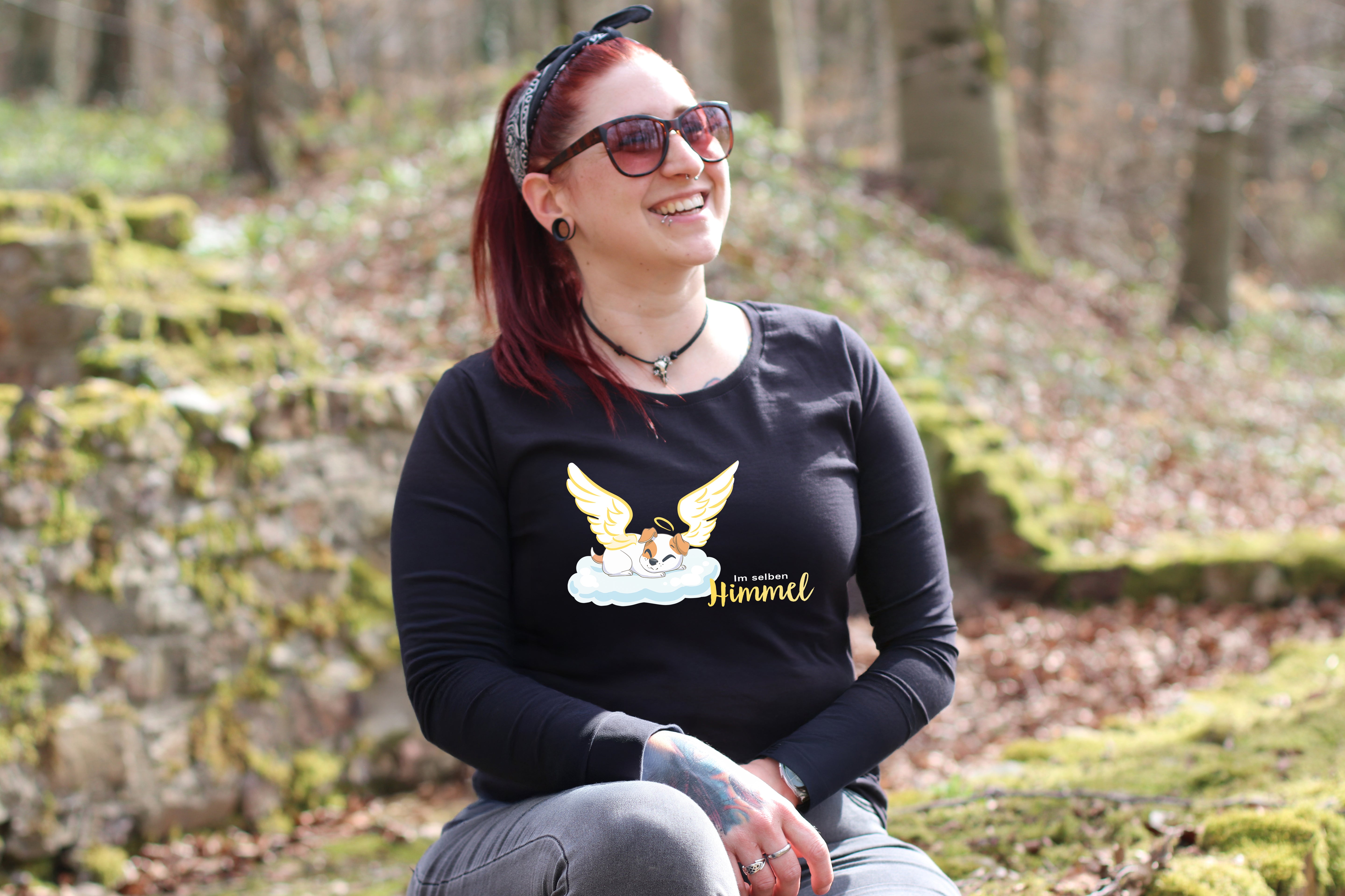 Longsleeve Shirts (Unisex)  – Motiv "Im selben Himmel 02"