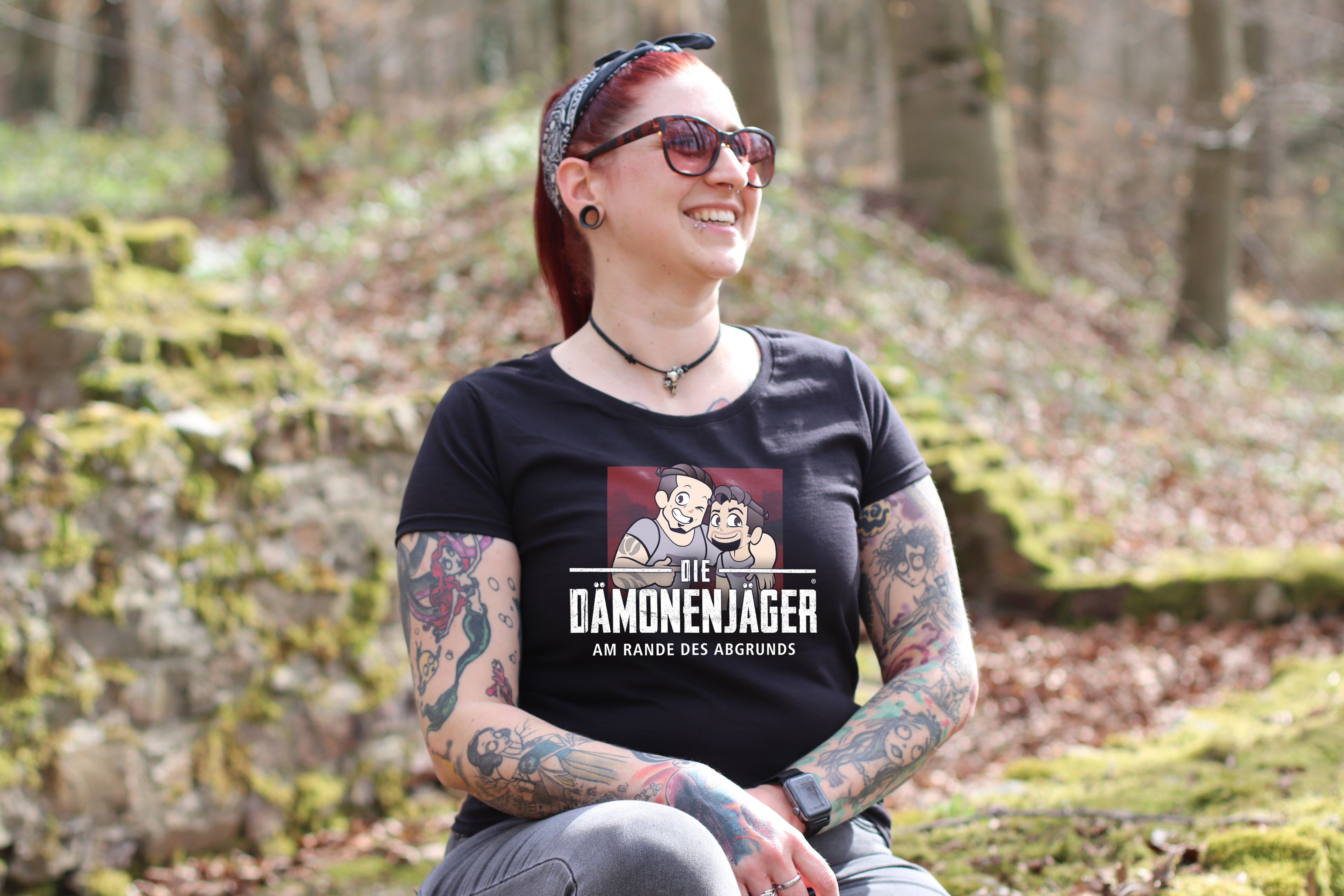 T-Shirt Damen – Motiv "Dämonenjäger 05"
