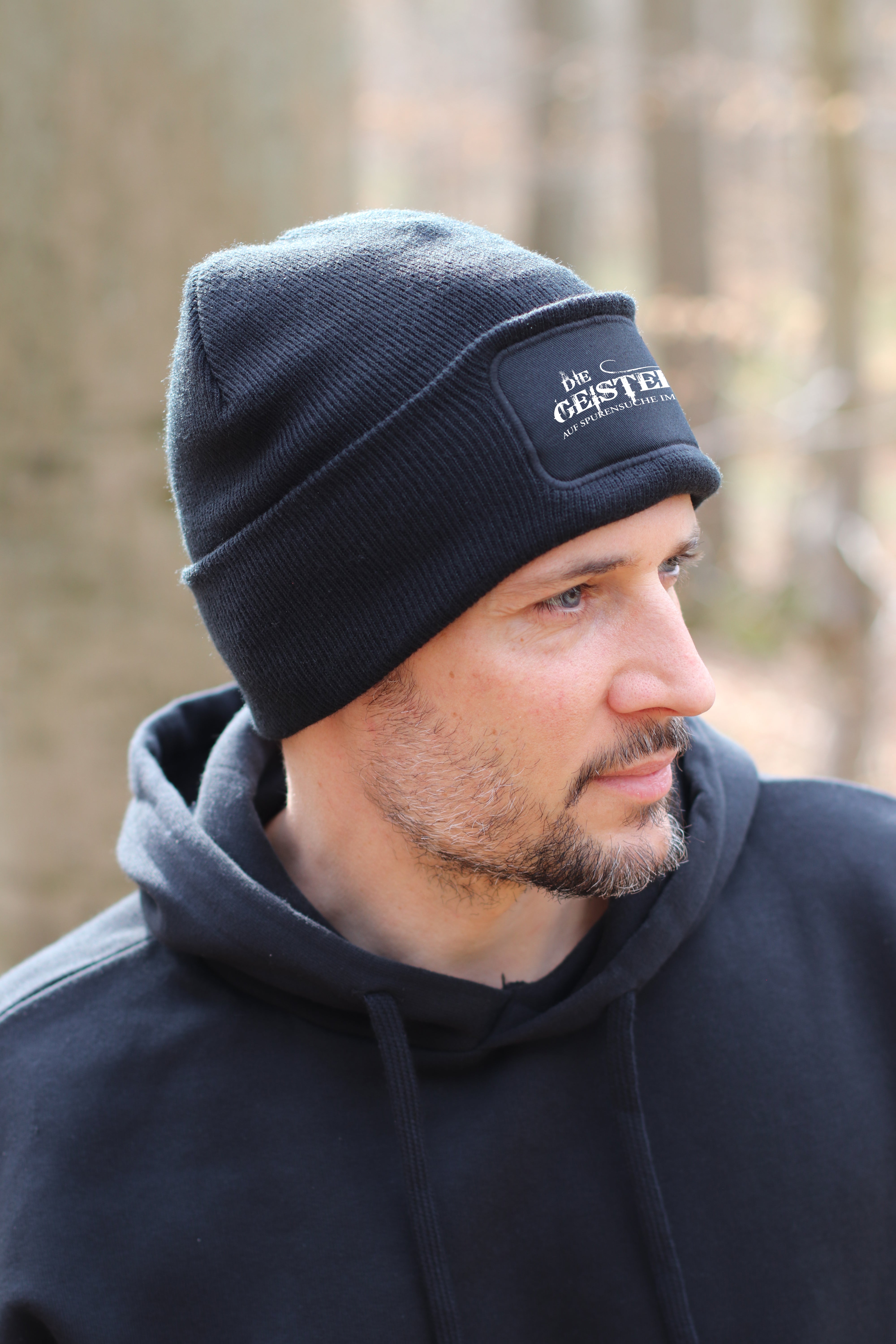 Wintermütze – Motiv "Geisterakten" (one-size)