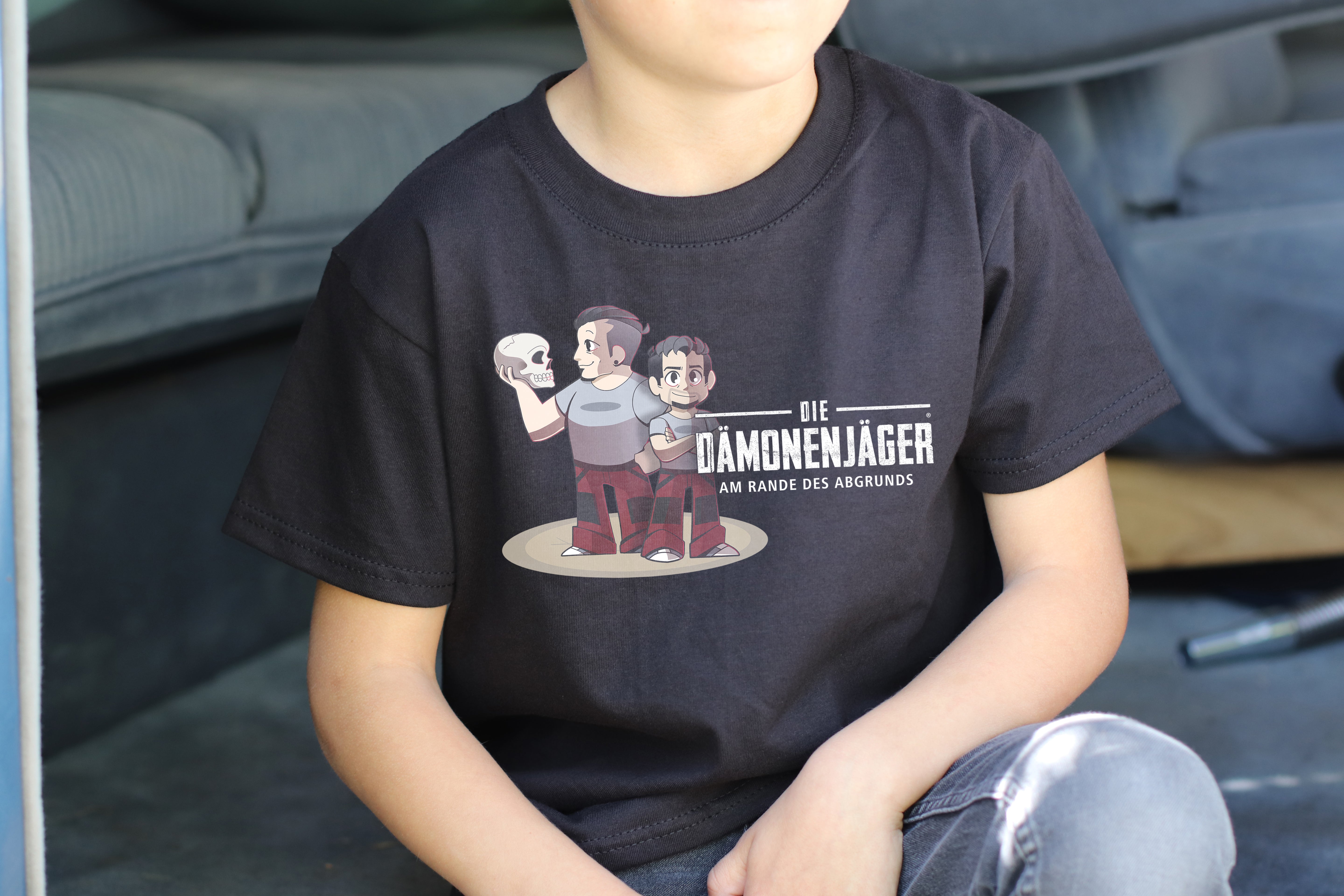 T-Shirt Kinder (Unisex) – Motiv "Dämonenjäger 04"