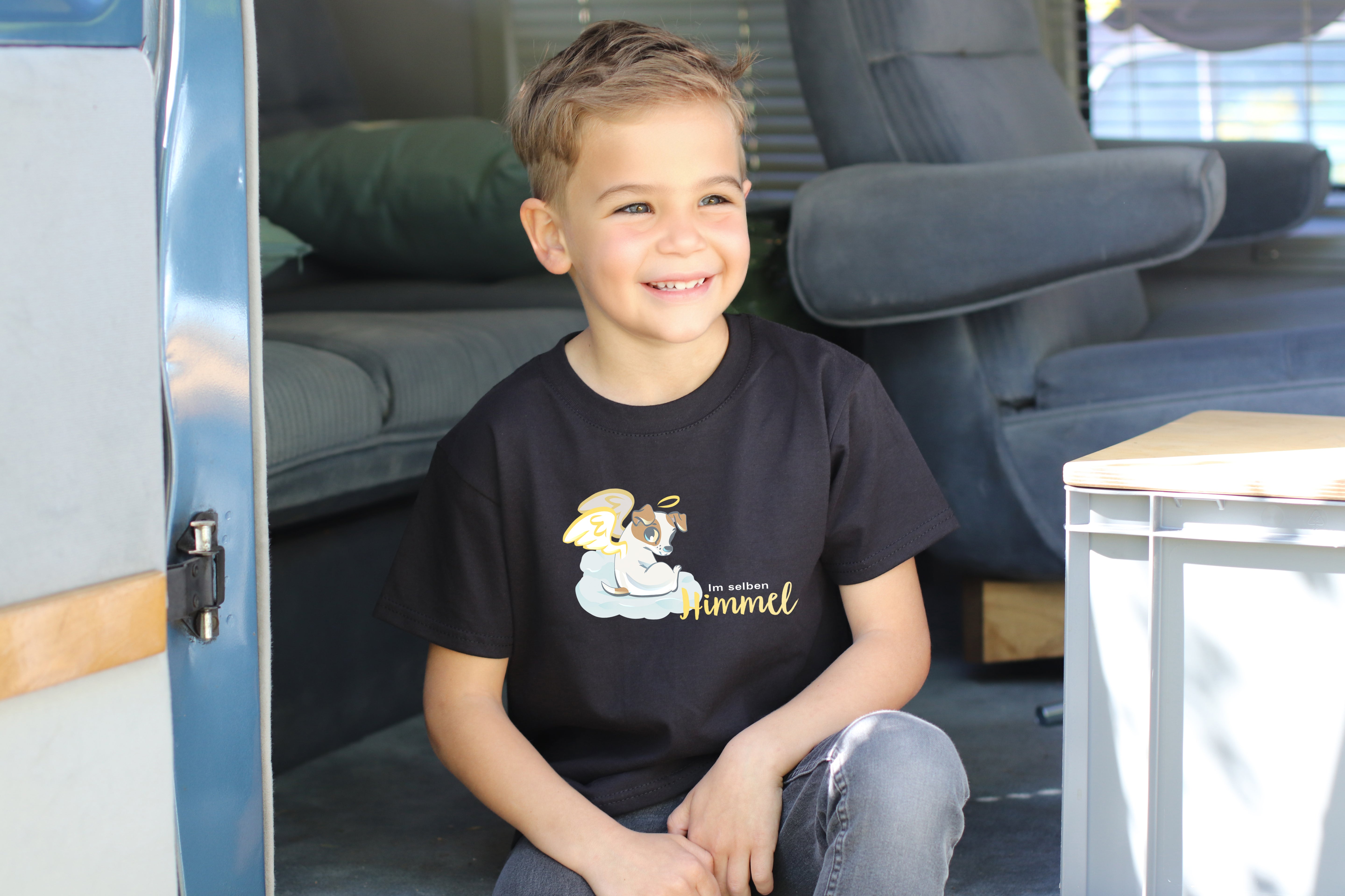 T-Shirt Kinder (Unisex) – Motiv "Im selben Himmel 03"