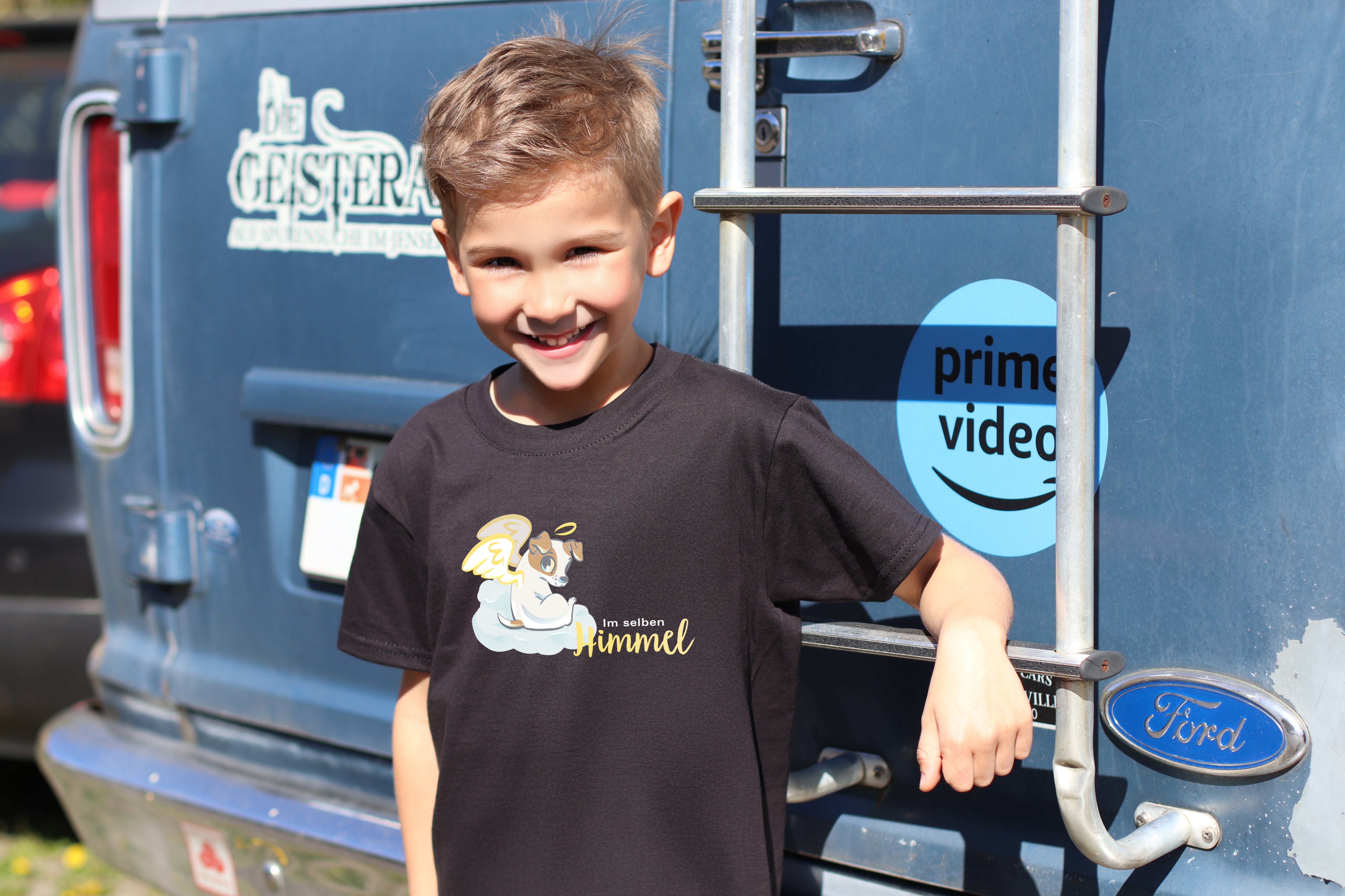T-Shirt Kinder (Unisex) – Motiv "Im selben Himmel 03"